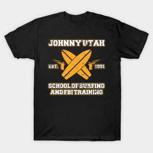 Johnny Utah School Of Surfing & FBI Point Break T-Shirt